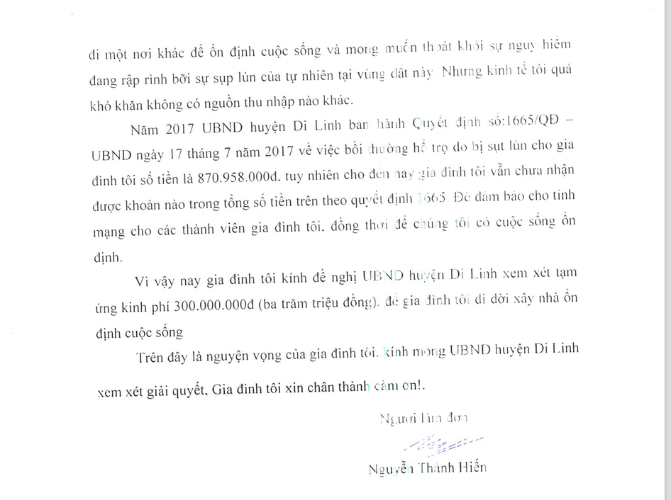 UBND[-]tỉnh[-]Lâm[-]Đồng[-]cần[-]quan[-]tâm[-]đến[-]tính[-]mạng[-]của[-]các[-]hộ[-]dân[-]sinh[-]sống[-]tại[-]khu[-]vực[-]sụt[-]lún[-]đường[-]Nguyễn[-]Văn[-]Trỗi,[-]thị[-]trấn[-]Di[-]Linh
